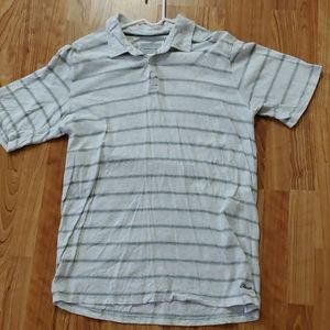 Gray with stripes O'Neill polo shirt Men's XL
